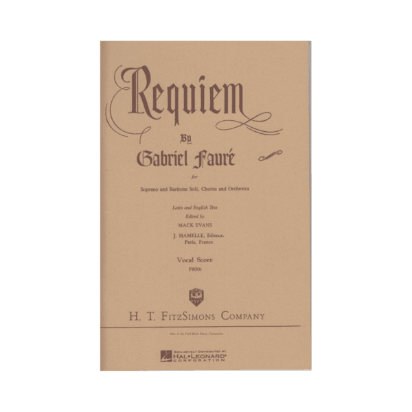 Requiem - SATB Vocal Score