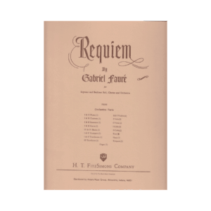 Requiem Complete Orchestra Parts - Orch. Parts