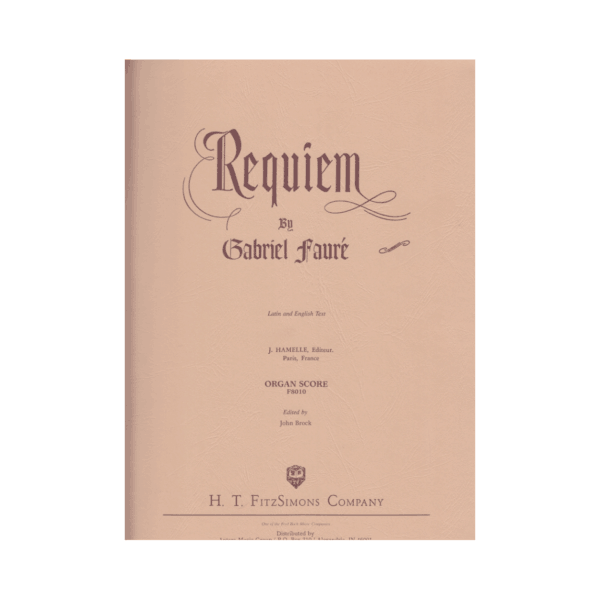 Requiem - Organ score