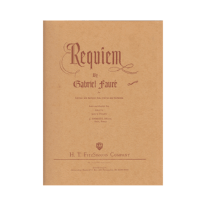 Requiem Miniature Full Score - Miniature Score