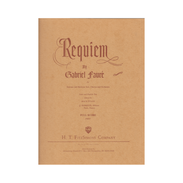 Requiem Full Orchestra Score - Full Score